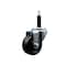Service Caster 3'' SS Phenolic Wheel Swivel 3/4'' Expanding Stem Caster SCC-SSEX20S314-PHS-34 - alternate 1